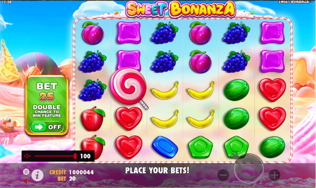 Характеристики слота Sweet Bonanza